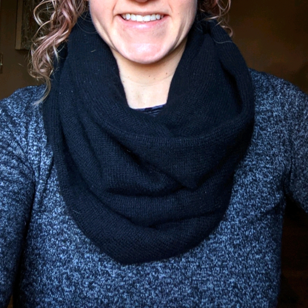 J crew cashmere infiniti scarf